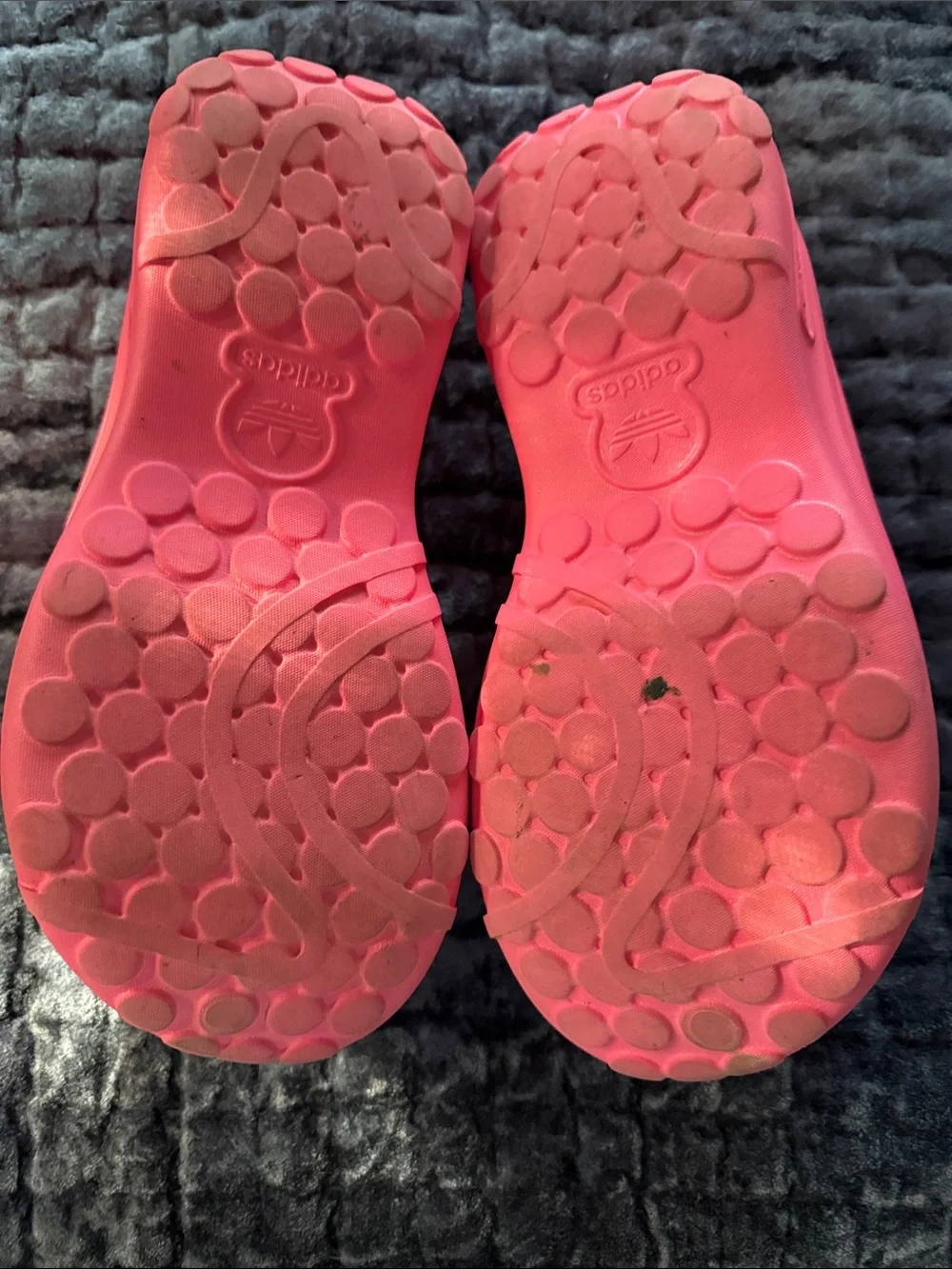 adidas Coral-Red Slip-On MulesAdidas Miles - Picture 2 of 4